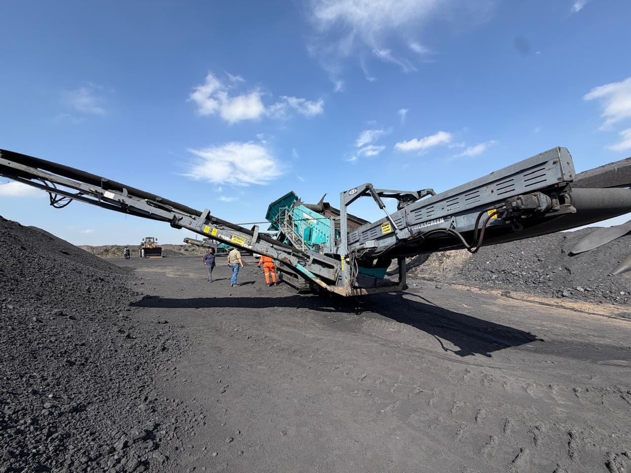 Powerscreen Warrior 1800 Double-Deck Mobile Scalping Screen